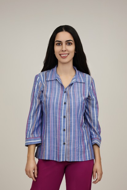 Camisa Blanca| Camisa Perforados| M47 Modas Benidorm