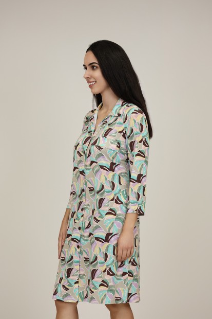 Vestido Camisero Corto | Vestido Estampado | M47 modas Benidorm