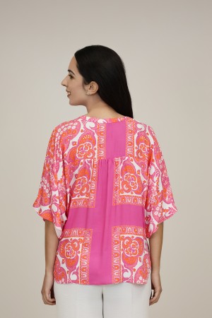 Flowing Printed Blouse| M47 Modas Benidorm