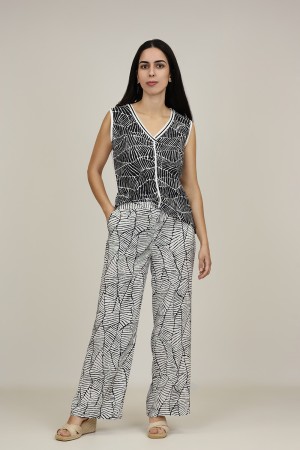 Pantalones de Mujer| Pantalon Ancho| M47 Modas Benidorm