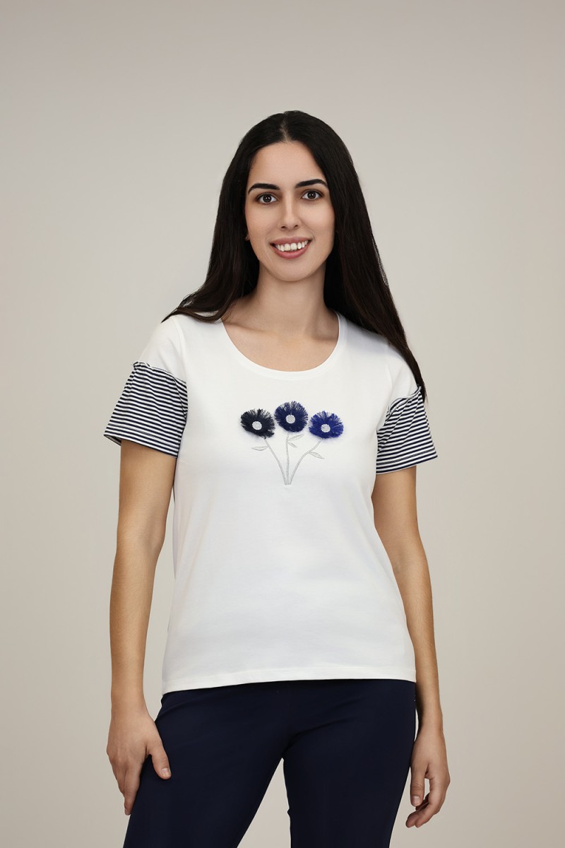 Striped Sailor T-shirt| M47 Modas Benidorm