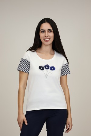 Camisetas de Mujer | Camiseta Navy| M47 Modas Benidorm