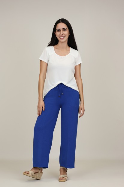 Blue Jeans Leatherette Details| M47 Modas Benidorm