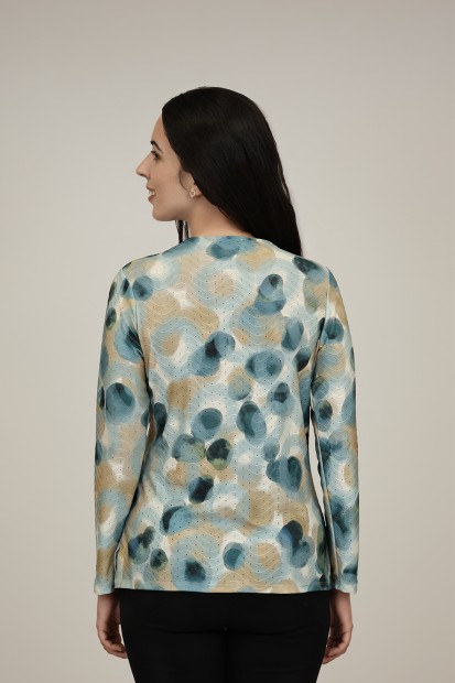 Organic Cotton Printed T-shirt| M47 Modas Benidorm