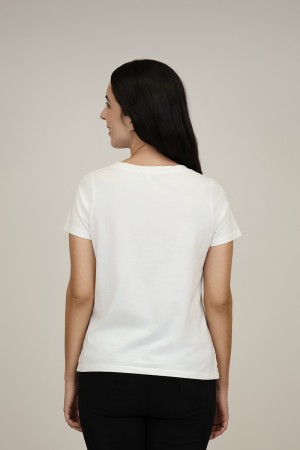 Camisetas de Mujer | Camiseta Lentejuelas M47 Modas Benidorm