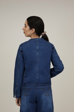 Denim Drop| Blazer de Mujer| Chaqueta Denim| M47 Modas Benidorm