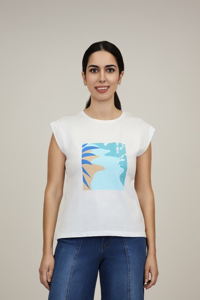 Camisetas de Mujer | Camiseta Algodón | M47 Modas Benidorm