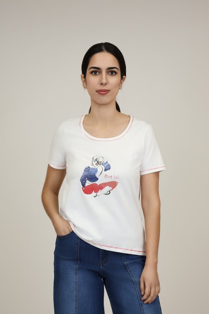 Striped Sailor T-shirt| M47 Modas Benidorm