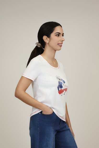 Camisetas de Mujer | Camiseta Algodón | M47 Modas Benidorm