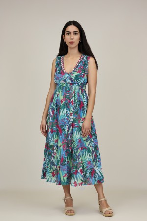 Vestido Boho | Vestido Maxi Estampado | M47 Modas Benidorm