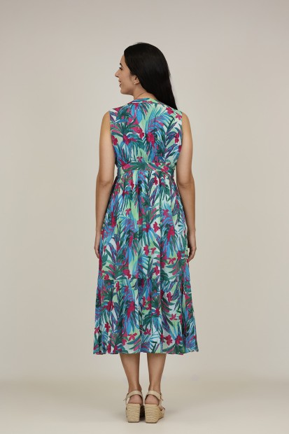 Vestido Boho | Vestido Maxi Estampado | M47 Modas Benidorm