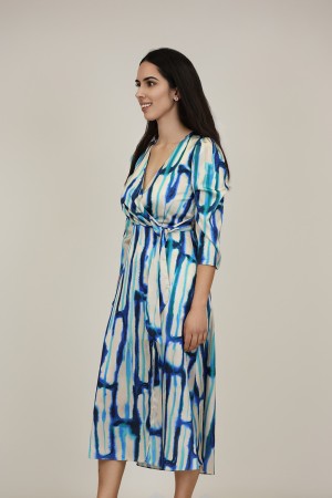 Vestido Midi Evento | Vestido Fluido | M47 Modas Benidorm