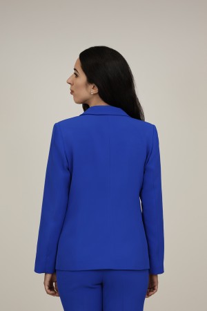 Straight-Cut Crepe Blazer| M47 Modas Benidorm