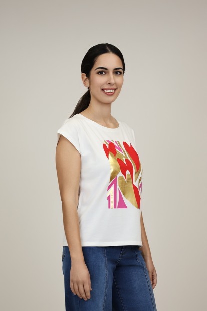 Camiseta Viscosa Eco| Camiseta Blanca| M47 Modas Benidorm