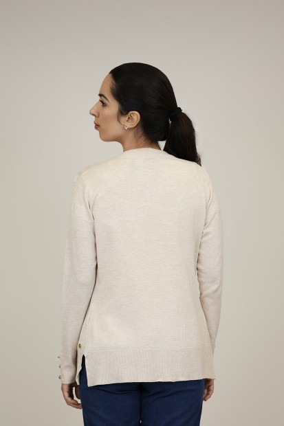 Medium Cardigan Monocolor| M47 Modas Benidorm
