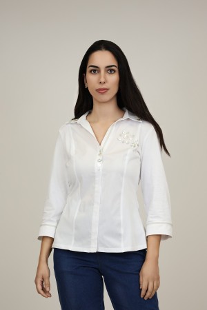 Camisa de Mujer| Camisa Blanca| M47 Modas Benidorm