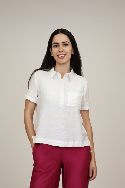 Flowing Printed Blouse| M47 Modas Benidorm