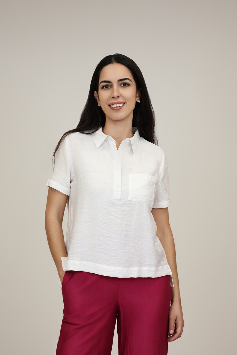 Flowing Printed Blouse| M47 Modas Benidorm