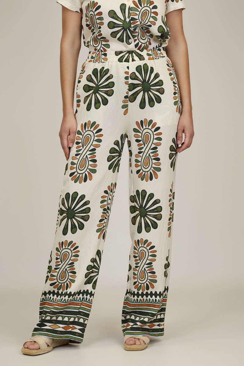 Flowing Printed Blouse| M47 Modas Benidorm