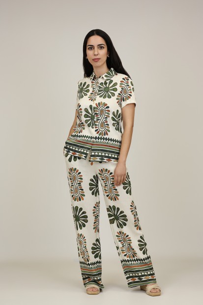 Pantalon Palazzo de Mujer | Pantalon Fluido| M47 Modas Benidorm