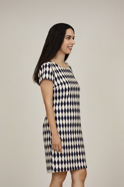 Vestido Midi| Vestido Estampado| M47 modas Benidorm