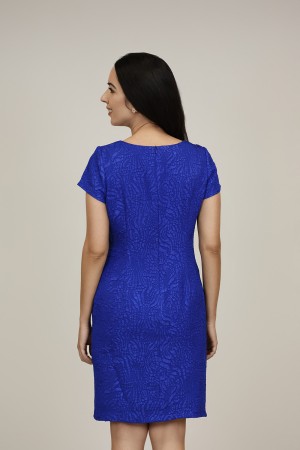 Midi Dress Flared Cut Seventies Print| M47 Modas Benidorm