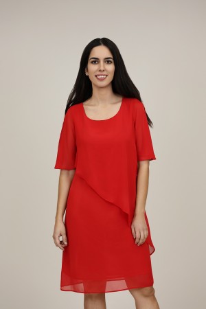 Midi Straight Floral  Print| M47 Modas Benidorm