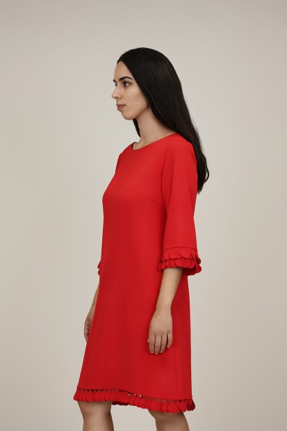 Midi  Dress Evase Sleeves| M47 Modas Benidorm