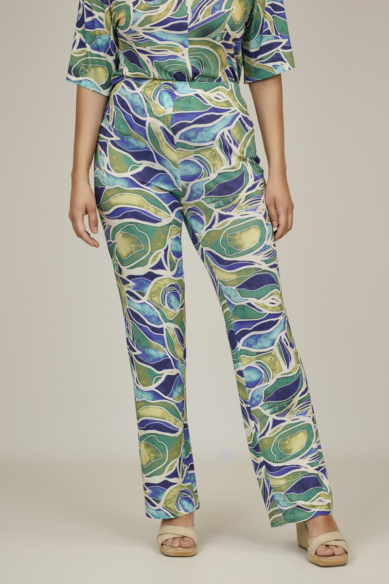 Pantalon de Punto| Pantalon Palazzo|  M47 modas Benidorm