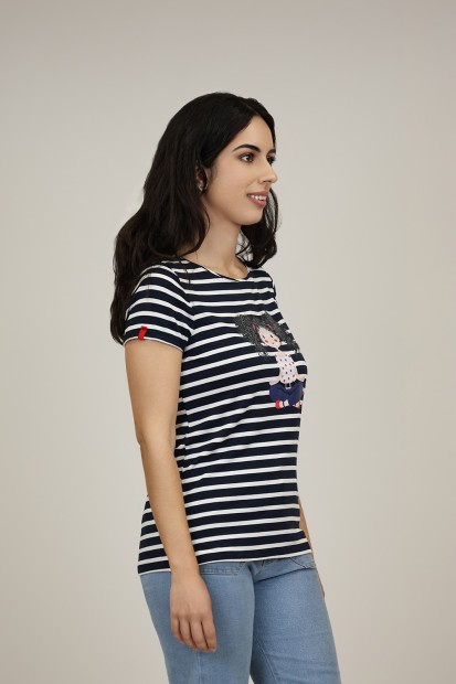 Camisetas de Mujer| Camiseta de Rayas| M47 Modas Benidorm