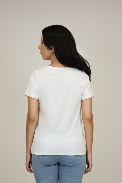 Camiseta Casual de Mujer| Camiseta Algodón ECO| M47 Modas Benidorm