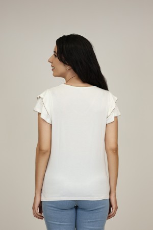 Camisetas de Mujer | Camiseta Lentejuelas M47 Modas Benidorm