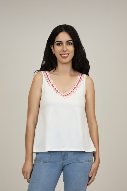 Camisetas de Mujer | Camiseta Lentejuelas M47 Modas Benidorm