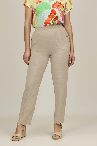 Blue Jeans Leatherette Details| M47 Modas Benidorm