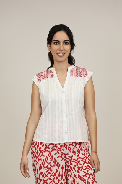 White Shirt Daisies | M47 Modas Benidorm