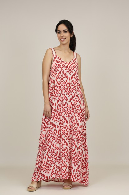 Vestido Boho | Vestido Maxi Estampado | M47 Modas Benidorm