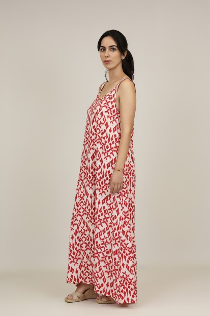 Vestido Boho | Vestido Maxi Estampado | M47 Modas Benidorm