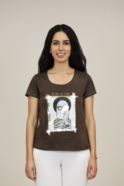 Camisetas de Mujer | Camiseta Navy| M47 Modas Benidorm