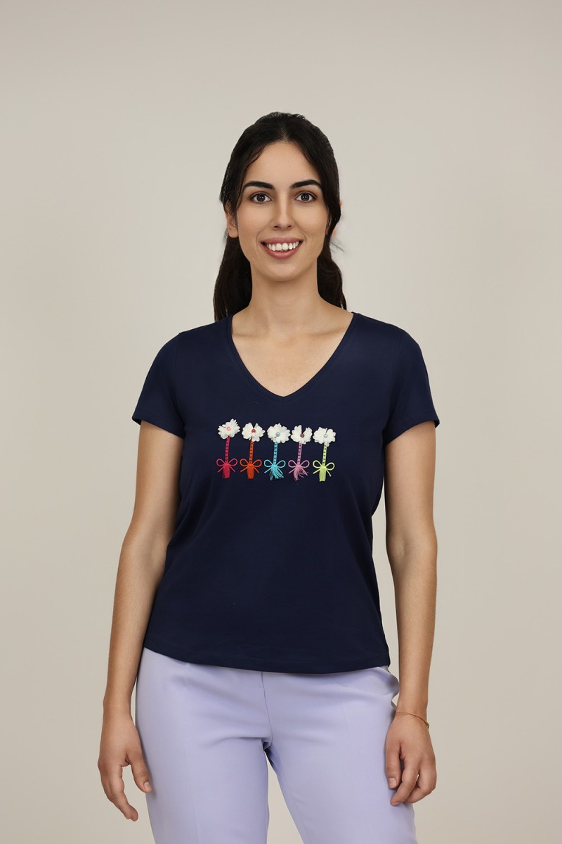 Camisetas de Mujer| Camiseta de Rayas| M47 Modas Benidorm