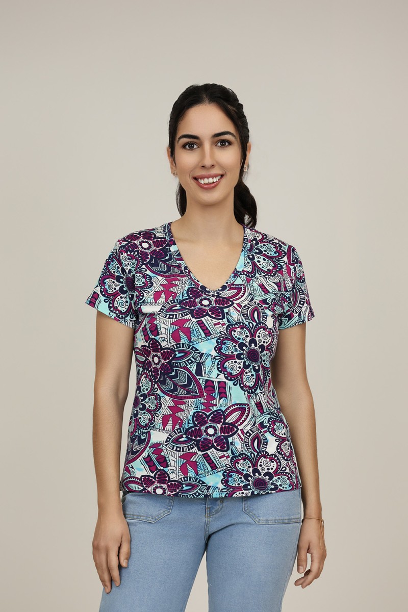 Camisetas y Tops de Mujer| Camiseta Basic| M47 Modas Benidorm