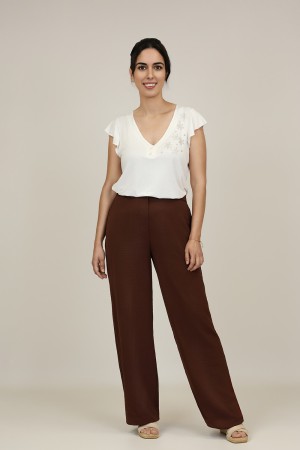 Rustic jean-style culotte| M47 Modas Benidorm