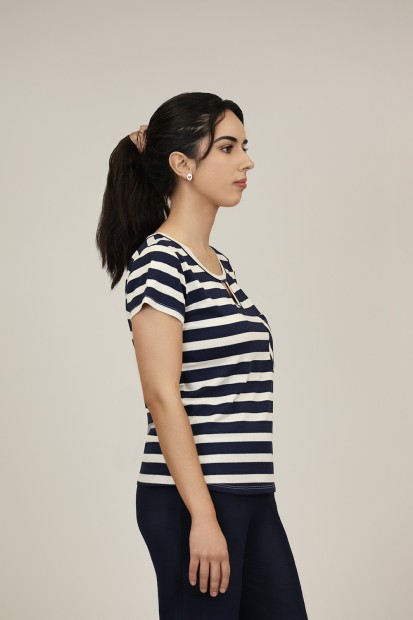 Camisetas de Mujer| Camiseta de Rayas| M47 Modas Benidorm