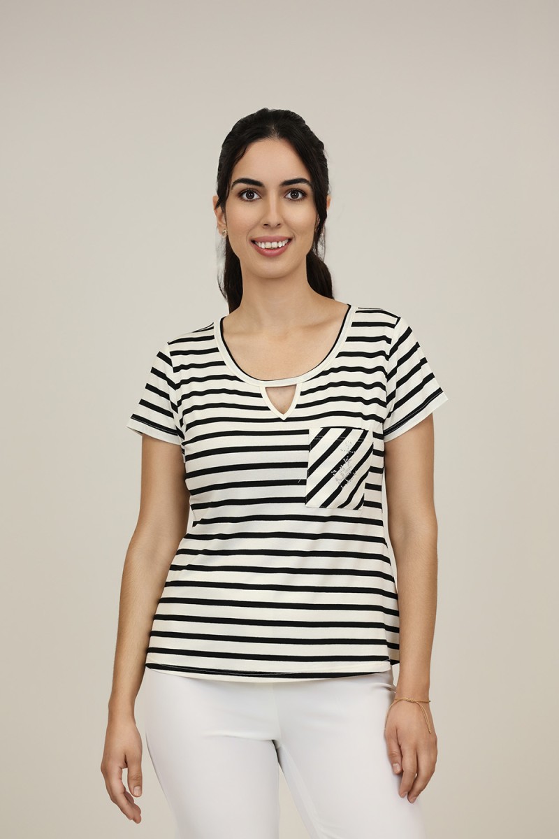Camisetas de Mujer| Camiseta de Rayas| M47 Modas Benidorm