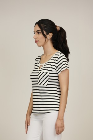 Striped Sailor T-shirt| M47 Modas Benidorm