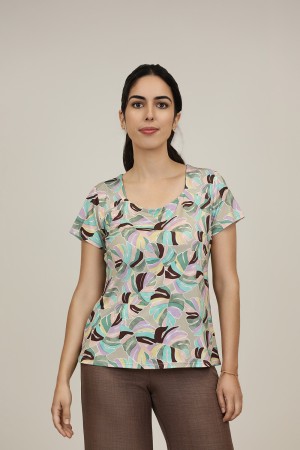 Positional Print Jeans Twinset| M47 Modas Benidorm