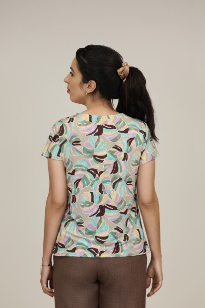 Positional Print Jeans Twinset| M47 Modas Benidorm
