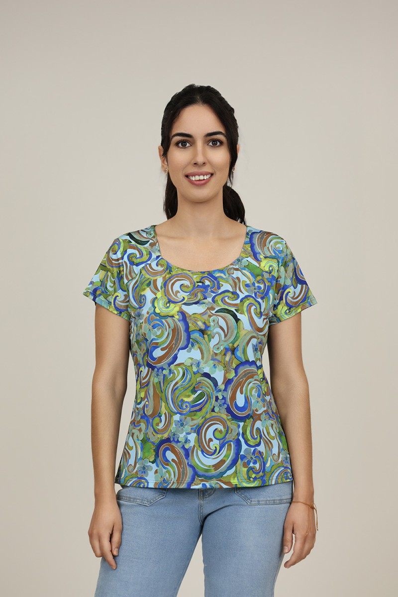 Camisetas y Tops Nueva Colección | Top Estampado| M47 Modas Benidorm