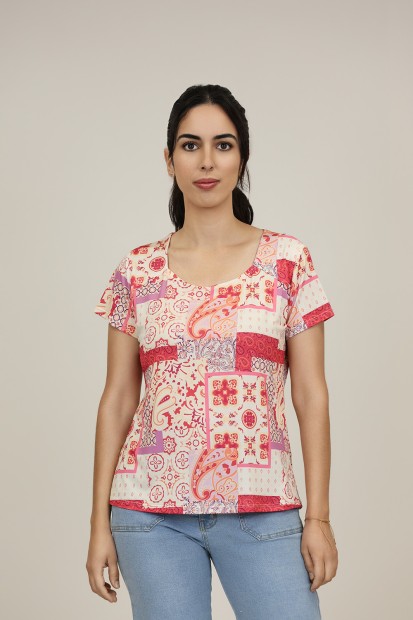 Camisetas y Tops Nueva Colección | Top Estampado| M47 Modas Benidorm