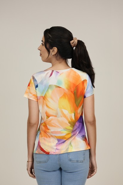 Positional Print Jeans Twinset| M47 Modas Benidorm