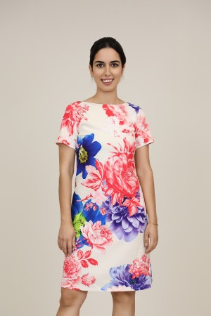 Vestido Midi| Vestido Estampado| M47 modas Benidorm